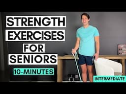 Quick Upper Body Strength Workout for Seniors (Bands & Weights)