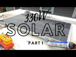 Camper Solar For Dummies (Like me)    -2022 Cherokee Grey Wolf    -Part 1-