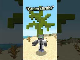 Los GREEN SHRUBS fueron finalmente añadidos a #minecraft !