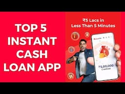 Top 5 instant cash loan app | instant loan app | loan without income proof