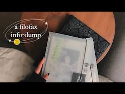 a filofax infodump | ep. 10 ✸ journal w/ me as i finish my first digital x analogue binder