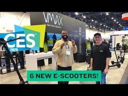 CES 2025: Revealing ALL 6 of The NEW VMAX Electric Scooters!