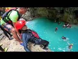 My first jump ever | Kawasan Falls in Cebu | Naomi