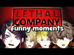 NijiNuts Lethal Company Funny Moments! (Shu & Alban POVs)