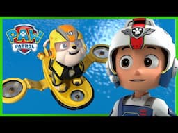 PAW Patrol Rescues in the Air, Sea, Jungle, and MORE! | Cartoons for Kids!