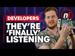 Developers - They're 'Finally' Listening