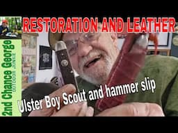 Restoring A Vintage Boy Scout Knife From Ulster Knife Co. With A Bonus Slip For Hammer Jack