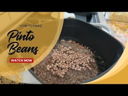 Dry Pinto Beans | How to Make the Perfect Pinto Beans Recipe