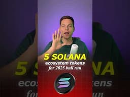 Top Solana ecosystem Tokens for this bull run #crypto #solana #memecoin