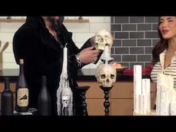 Aurelio Voltaire Shares Horrifying Halloween Decorating Ideas on Fox5NY (part 2)