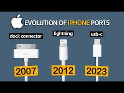 The Evolution of Apple iPhone Charging Ports and Cables