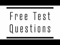 Free Test Questions for Physical Therapist Assistant Students