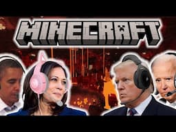 US Presidents Play Minecraft 4