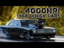 🏅Bad in Black! Blaine's 4000HP Dodge Dart | HALTECH HEROES