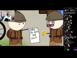 xQc Reacts to WW2 by OverSimplified