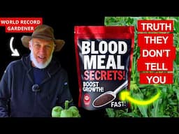 Blood Meal Demystified: The Secret to Explosive Plant Growth! 🌱💥 (How & When to Use It)