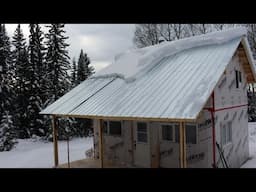 Off Grid Cabin | -39 Celcius and 2 Ft of Snow | Winter is Here