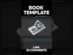 Procedural Book in Blender  #blender3d #animation  #blender3danimation #motiongraphics #template