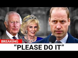 Prince William begs King Charles and Camilla to do the Queen's last request, but they refuse.