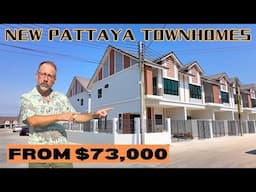 New PATTAYA Townhomes offer huge bang for the buck (or Baht)!