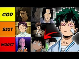 Who is the Best Anime Main Character of All time? Anime Protagnist Ranked Part 1