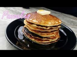 This Pancakes Recipe gives you the SECRET INGREDIENT to restaurant style pancakes!