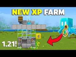 NEW Allay XP Farm in Minecraft Bedrock 1.21! (easy)