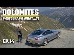 UNEXPECTED JOB on the STELVIO - FERRARI and MOUNTAIN views - DOLOMITES motorcycle trip (S5-EP14)