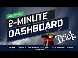 Dashboard Trick: Create Dynamic Colours for High and Low Points in Column Charts
