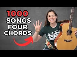 4 EASY Guitar Chords to Play 1000s of Songs