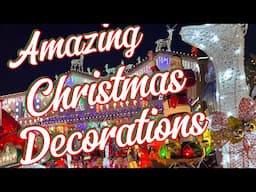 Amazing Christmas Lights 2024 | Christmas Lights Vlog 2024