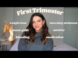 Surviving a HARD first trimester. Second pregnancy, morning sickness, mom guilt & more // Let's Chat