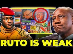 Ruto PANICS as Captain Traore is Now Seen as ICON in Kenya...Buses in Kenya now Carry Traore Photos.