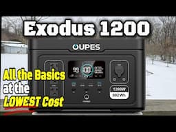 ULTRA-BUDGET Power Station: OUPES Exodus 1200 - Worth the Compromises?  Let's find out!