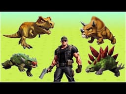 Dino Hunter: Fight & Survive - Gameplay Walkthrough Part 1 (Dinosaurs World)