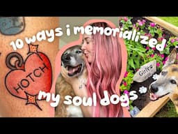 10 Ways To Memorialize Your Animals 🕊️🌈 ❤️