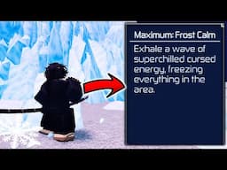 Jujutsu Infinite ADDED A NEW FROST CALM MAXIMUM