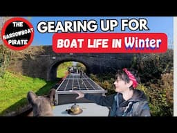 Preparing for Winter Challenges living off grid | Solo Boat Life