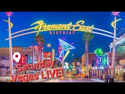 LIVE Las Vegas Fremont street, Vegas Live NOW