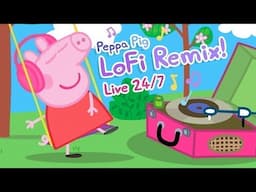 Lofi Peppa Pig Radio 🐷 Lofi Music for Kids Live Stream 24/7