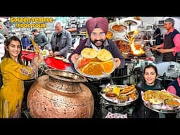 Best Street Food Near Golden Temple Amritsar | Amritsar Street Food | Famous Punjab Street Food