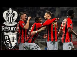 Résumé : Nice - Lens (2-0) I J21 - Ligue 1 McDonald's 2024-2025