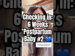 Is going from 0-1 or 1-2 kids harder? 6 week check in #postpartum 💙