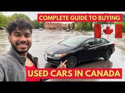 How to Buy Your First Car in Canada | Don’t be Scammed | international students | FULL GUIDE 🇨🇦