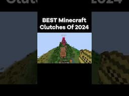 BEST Minecraft Clutches Of 2024 Pt. 5 #minecraft  #minecraftmemes