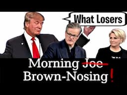 Morning Joe Hosts EXPOSED as Empty Suit Hacks Bowing to Their New Master, Donald Trump!