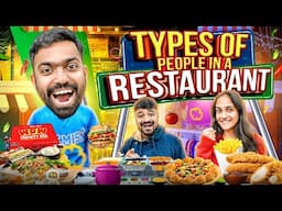 Types Of People In A Restaurant | Guddu Bhaiya