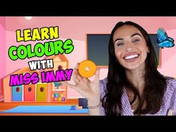 LEARN THE ALPHABET, COLOURS & NUMBERS WITH MISS IMMY! Baby & Toddler Learning Video!