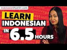 Learn Indonesian in 6.5 Hours - ALL Japanese Absolute Beginners Need