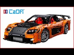 CaDA Mazdz RX7 - C61502W Speed Build - 3305 pieces - Brick Builder